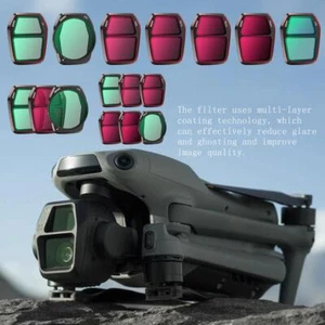 for DJI Air 3S Glass Drone Camera Lens Filter UV CPL ND8 ND16 ND32 ND64 Filter - Picture 1 of 20