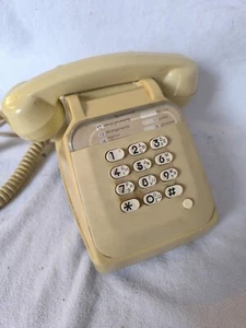 Ancien Téléphone À Touche Déco Rétro Vintage - Zdjęcie 1 z 5