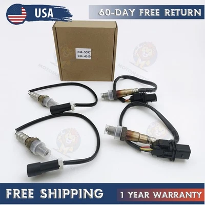 4PCS Oxygen O2 Sensor Up+Downstream For Ford 2010 Edge 2008-2009 Taurus 3.5L V6  Foto 1 de 4