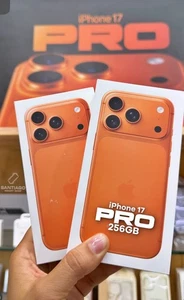 Apple iPhone 17 Pro Max UNLOCKED 256GB Cosmic Orange NEW ✅ SHIPS TODAY ✅ NEW 🌎 - Picture 1 of 6