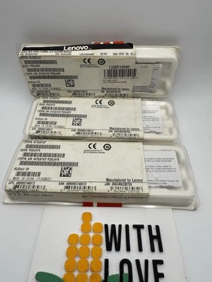 (3) Lenovo DDR4 8 GB SO-DIMM 2400 MHz ECC RAM Memory (4X70M60574) - New/Sealed - Image 1 of 2