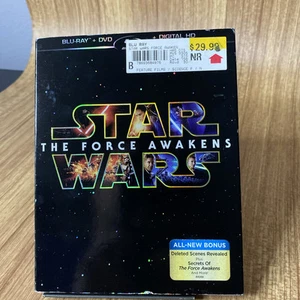 Star Wars: Episode VII: the Force Awakens (Blu-ray, 2015, Widescreen) New Sealed - Imagen 1 de 3