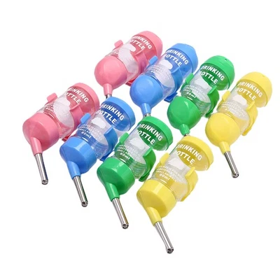 80ml Plastic Hamster Drinker Water Bottle Dispenser Hanging Pet Drinking Bott A5 Foto 1 de 4