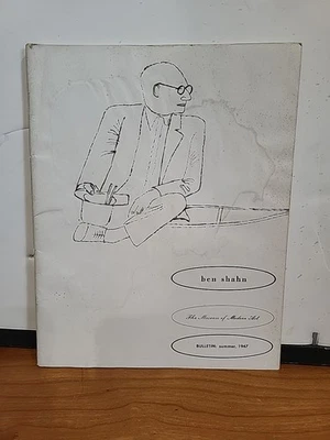 Ben SHAHN Museum of Modern Art Bulletin Vol XIV Nos 4-5 Summer 1947 1st Edition - Image 1 of 4