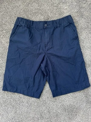 Columbia PFG Cargo Outdoor Fish Blue Shorts Youth Boys Tag Large - Fits 14/16 - Image 1 of 3
