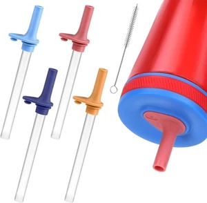 Ricambio per cannuccia compatibile con tazze Zak, 4 pezzi 15 oz 15, multicolore - Foto 1 di 7
