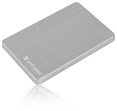 Verbatim Store 'n' Go Alu Slim Portable 1 TB externe Festplatte 2.5"  Silber - Bild 1 von 4
