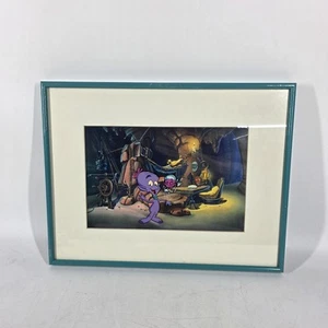 1991 WIDGET THE WORLD WATCHER ANIMATION CARTOON PRODUKTION GERAHMT CEL - Bild 1 von 7