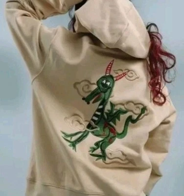 Толстовка с капюшоном Kim Shui VEE FRIENDS X Driven Dragon вышитый дракон размер L - Изображение 1 из 4