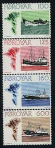 Faroe Is. Foroyar MNH Sc 24-27 Value $ 8.25 in Scott - Picture 1 of 1