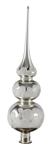 Kaheku Baumspitze Agua Kreise weiss/silber 33h 560337220 - Bild 1 von 1