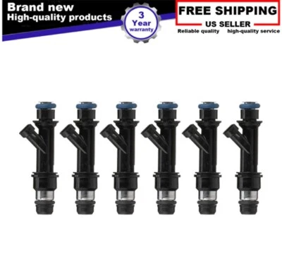 6x Inyector de combustible para Buick Century 3,1 L V6 2000-2005 Rendezvous 3,4 L 2002-2005 Foto 1 de 4