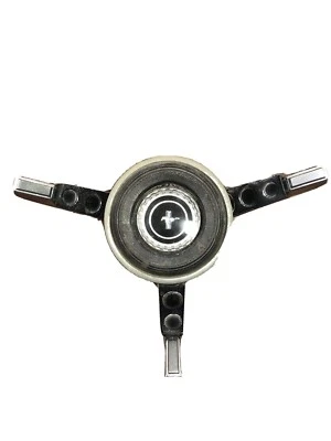 1967 FORD MUSTANG STEERING WHEEL HORN RING WITH BLACK PAD Original Ford Part - Image 1 of 4
