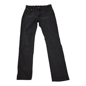 Levis Jeans Mens 29x30 Black 511 Performance Slim Straight Stretch Denim Pants - Picture 1 of 12