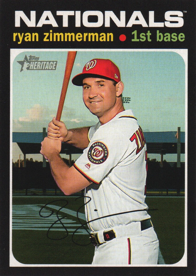 2020 Topps Heritage Baseball Card Pick (Base) 251-548 - Image 1 of 1