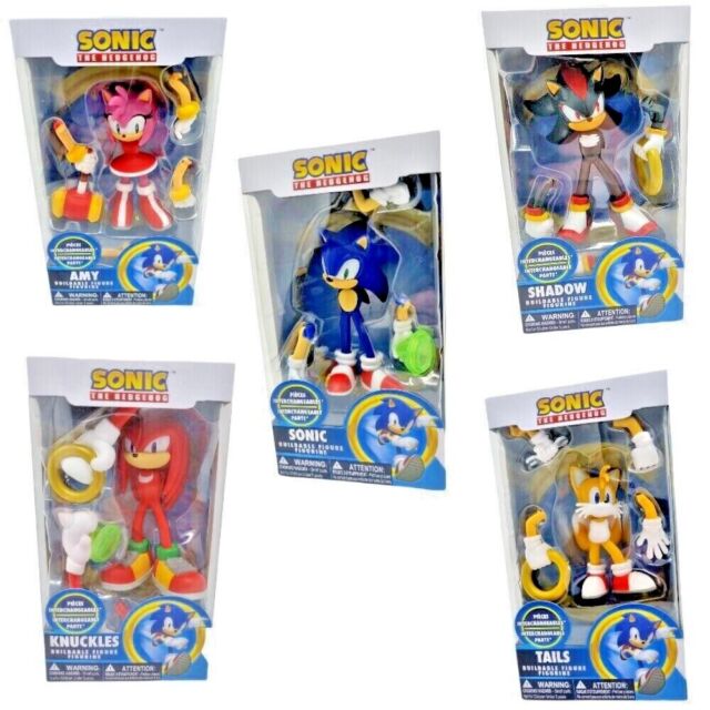 Boneco Colecionável 6cm Sonic The Hedgehog - Sonic