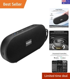 Bluetooth Wireless Speaker with 25H Playtime - Waterproof & App Controlled - Picture 1 of 10