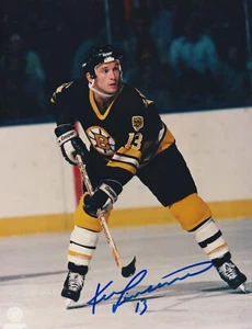 KEN LINSEMAN BOSTON BRUINS ACTION SIGNED 8X10 - Picture 1 of 1
