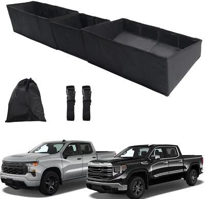 Under Seat Storage Box For 2019-2025 Chevy Silverado 1500 & GMC Sierra 1500 - Image 1 of 4