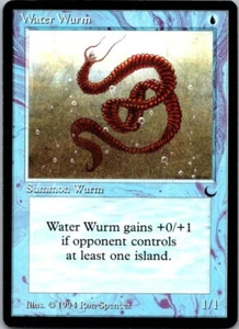 Water Wurm - Magic the Gathering MTG The Dark Single Card - Picture 1 of 2