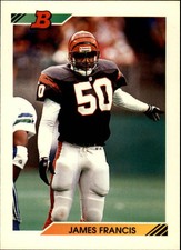 A0693- 1992 Bowman Football Card #s 1-250 +Rookies -You Pick- 10+ FREE US SHIP