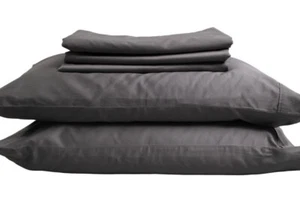 Sleep & Beyond 100% Organic Cotton Sateen Pillowcase Set - Picture 1 of 6
