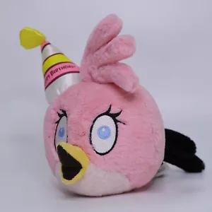 HTF Angry Birds Happy Birdday Stella Plush Hallmark Exclusive | 5" 2012 CWT - Picture 1 of 8