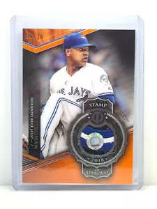2018 Topps Game Used Patch #SOA-MS Marcus Stroman Toronto Blue Jays MLB 24/25 - Picture 1 of 6
