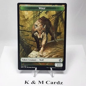 MTG - Dungeons & Dragons - Wolf Token - #014 - Picture 1 of 2