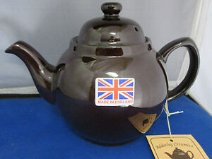 GENUINE BROWN BETTY, Red Clay, FREE SHIPPING,  4 Cup Tea Pot, MADE IN ENGLAND