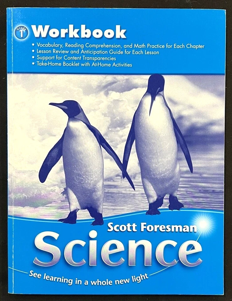 1st Grade - SCIENCE - WORKBOOK - STUDENT EDITION  (2006, Scott Foresman) - Image 1 of 4