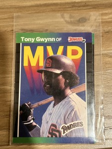 Tony Gwynn 1989 Donruss Bonus MVP's San Diego Padres #BC-20 R315J 25