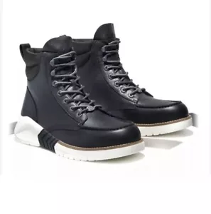 Timberland Moc Toe Schwarz Stiefel Herren Gr. 8 Neu Ohne Karton - Bild 1 von 7