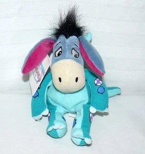 Disney Mini Bean Bag DINOSAUR EEYORE 9" Winnie The Pooh Bear Plush Costume Toy - Picture 1 of 5
