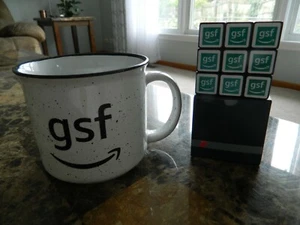 Amazon GSF(Global Specialty Fulfillment) Rubik's Cube 2 1/8 inches and Mug - Picture 1 of 2