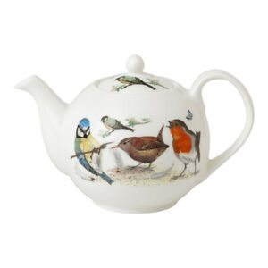 Roy Kirkham Garden Birds Classic Small Teapot 400ml Traditional China Tea Pot