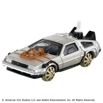Takara Tomy Tomica Premium Unlimited 02 Back to the Future Time Machine(PART3) - Image 1 of 4