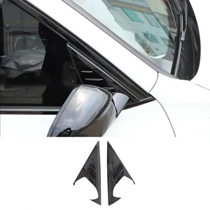 Cubierta de marco triangular espejo retrovisor negro brillante para BMW X3 2018-2022 - Imagen 1 de 10