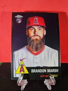 2022 Topps Chrome Platinum Brandon Marsh RC #203 Rookie - Picture 1 of 2