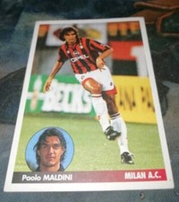 PAOLO MALDINI-MILAN A.C.- THE BEST TEAMS IN EUROPE 96/97-PANINI-N°162