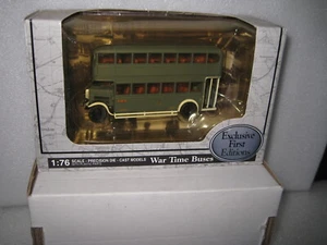 EFE 1:76 LEYLAND TD1 PLYMOUTH CITY DOUBLE DECKER TRANSPORT WAR TIME BUSES 99207 - Picture 1 of 3