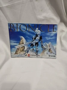 Lego Instruction Manual, 8536 Bionicle Technic Book Kopaka No Figure - Picture 1 of 6