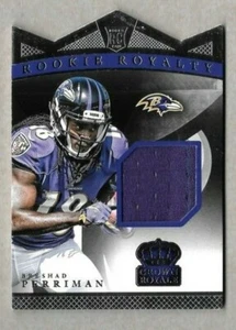 2015 Panini Crown Royale RC Breshad Perriman Baltimore Ravens Jersey 322/499 - Picture 1 of 2