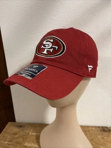 San Francisco 49ers Men's Fanatics Fundamental Adjustable Hat - Picture 1 of 10