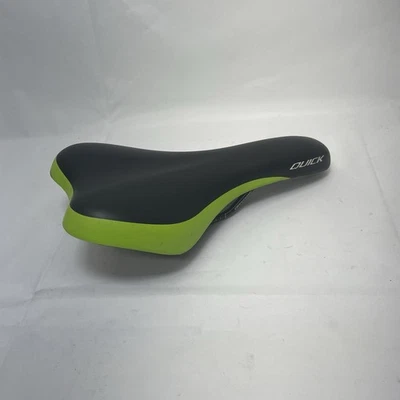 Cannondale Mountain Trail Bike Seat Saddle Black & Green Quick - Image 1 of 4