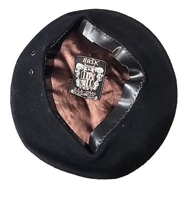 Sombrero boina francesa Bask Uca-Vrsac vintage 100 % lana Yugoslavia Foto 1 de 3