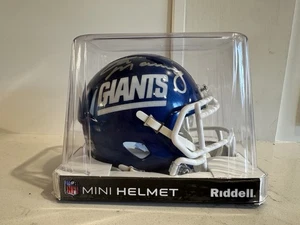 Eli Manning New York Giants Autographed Mini Helmet - Picture 1 of 5