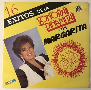 Sonora Dinamita Con Margarita - 16 Exitos (1 x LP, Vinyl, 1992 MX, VG+) - Picture 1 of 22