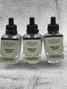 3-Piece Set-Bath & Body Works-FRESH CUT LILACS-Wallflowers Refills-SHIPS FREE - Picture 1 of 2
