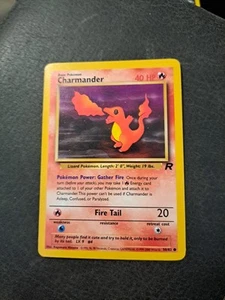 Charmander Fire Tail Pokemon Card 50/82 - Picture 1 of 19